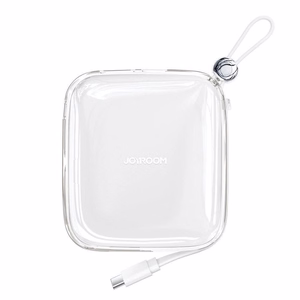 Joyroom JR-L005 10000mAh Lightning USB-A Power Bank - valkoinen