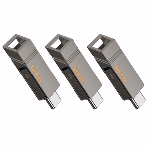 HOCO USB-muistitikku USB A + USB C + Type C UD14 64GB USB3.2