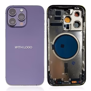 Takakansi yhteensopiva iPhone 14 Pro Max täydellä kotelolla / Tummanvioletti / OEM
