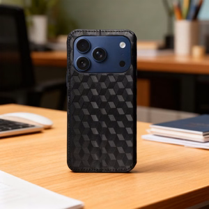 Flip case for iPhone 17 PRO / 18 PRO Cubic Book black