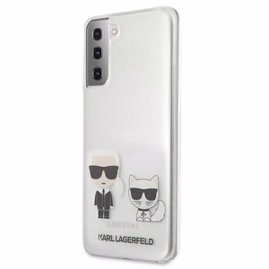 Karl Lagerfeld Karl&Choupette Case for Samsung Galaxy S21+ - Transparent