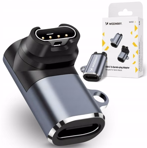 Wozinsky WAYGS1 USB-C Adapter for Garmin Smartwatch - Gray