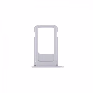 SIM-pidike, yhteensopiva Apple iPhone 6G:n kanssa, SIM-korttipidike, hopea