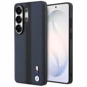 BMW Perforated Stripe Logo MagSafe Suojakuori Samsung Galaxy S26 Ultralle - laivastonsininen