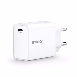 BWOO seinälaturi 20W CDA226 QC 1x USB-C musta