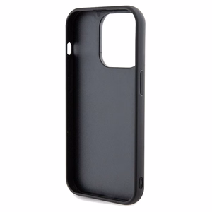 Guess Disco Metal Script -suojakuori iPhone 14 Pro Maxille - musta