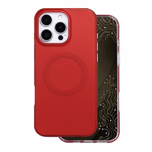 Tecto Shield Mistiq Mag suojakuori iPhone 16 Pro Max 6,9"-mallille, punainen