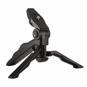 Kiinnike minijalustalla GoPro SJCAM -toimintakameroille - musta