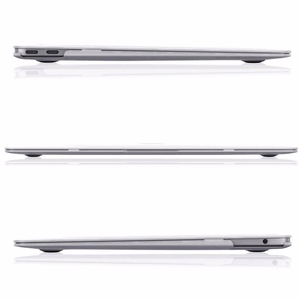 Tech-Protect SmartShell Case for MacBook Air 13" M2 / M3 / 2022-2024 - Clear-Glitter