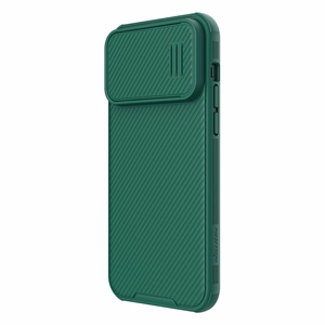 Nillkin CamShield S suojakuori iPhone 14 Pro Max:lle panssaroitu kuori kameransuojalla vihreä
