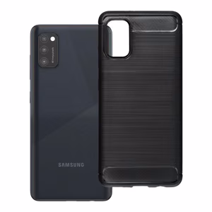 Suojakuori Samsung A41 Carbon 2.0 musta