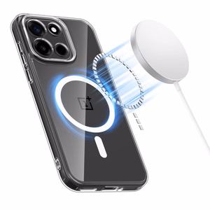 Tech-Protect FlexAir Hybrid MagSafe Case for OnePlus Nord 6 - Transparent