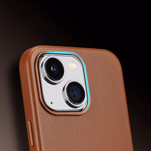 Dux Ducis Napoli iPhone 14 Plus magneettinen nahkakotelo MagSafe ruskea