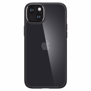 Spigen Ultra Hybrid suojakuori laitteelle iPhone 15 6.1", huurrettu musta