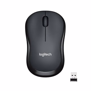 LOGITECH M220 Silent Black langaton optinen hiiri, 2.4GHz