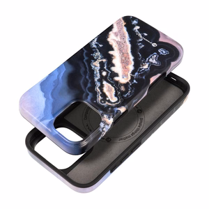 Case for iPhone 16 PLUS Forcell F-Protect Mirage compatible with Magsafe Military Drop-Test gold island