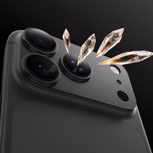 Benks OmniWarrior integroitu metallinen kameran linssinsuoja (C.M.SX.AP.BK.0071) iPhone 18 Pro Max -puhelimelle (AR, musta)