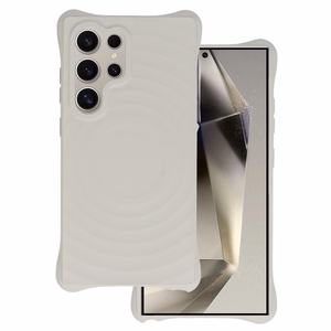 Tel Protect Wave Magsafe Suojakuori Samsung Galaxy S23 Ultra:lle harmaa