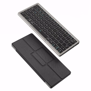 Dux Ducix "Ok Series" wireless Bluetooth keyboard with touchpad Black