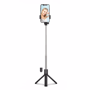 Selfiekeppi WRY1S teleskooppijalusta 0.7m puhelimelle - musta