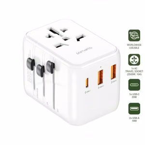 Nomad maailmanlaajuinen matkasovittin 20W
