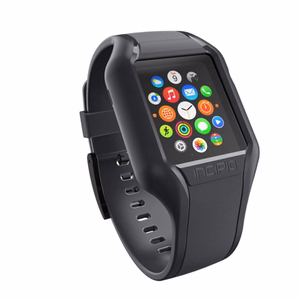 Incipio NGP suojaava ranneke 38 / 40 / 41 mm Apple Watchille, savunharmaa