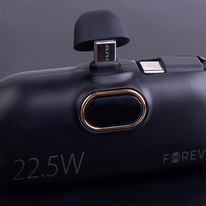 Forever mini varavirtalähde MTB-100 22,5W 5000 mAh USB C musta