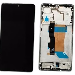 LCD screen Xiaomi Poco F5 5G with touch screen with frame Blue ORG