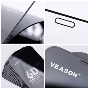 6D Pro Veason Glass SET 10in1 - Xiaomi Redmi 14C musta