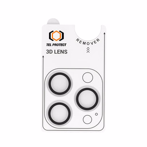 Tempered glass Tel Protect 3D Lens on camera for Iphone 13 Pro/13 Pro Max transparent (lens 3 pieces)