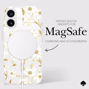 MagSafe-yhteensopiva Kate Spade New York Sunshine Floral -suojakuori Apple iPhone 16:lle