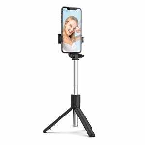 Selfiekeppi WRY1S teleskooppijalusta 0.7m puhelimelle - musta