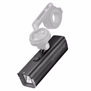Rockbros RHL1500 pyörän etuvalo 5000mAh 1500lm IPX6 - musta