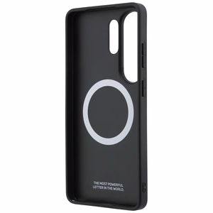 BMW Tricolor Metal Logo MagSafe suojakuori Samsung Galaxy S26 Ultra:lle harmaa