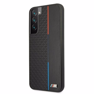 BMW M Collection Triangles kotelo Samsung Galaxy S22+ - musta