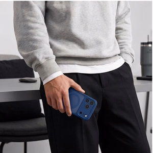 Tech-Protect BasicMag MagSafe -suojakuori iPhone 17 Pro Max / 18 Pro Max -malleille, matta tummansininen