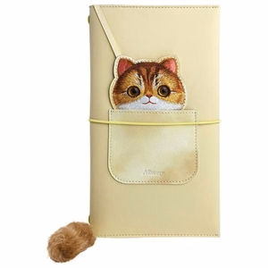 NIMMY setti 2in1 muistikirja + kynä BIG EYED PET 2.0 Kissa khaki