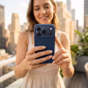 Case for iPhone 17 Pro Max / 18 Pro Max Easy Dual blue