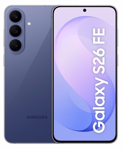 Samsung Galaxy S26 FE -älypuhelin, 17 cm (6,7 tuumaa), Dual SIM, Android 17, 5G, USB Type-C, 128 Gt, 4900 mAh, Blueberry