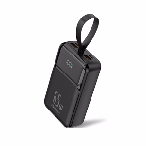 Forever varavirtalähde TB-400 PD QC 65W 20000 mAh musta