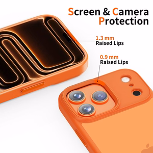 Tech-Protect MagMat Suojakuori iPhone 17 Pro -lle - oranssi matta