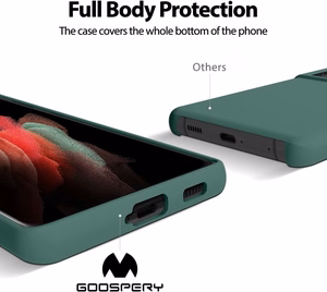 Case Mercury Silicone Case Samsung S931 S25 dark green