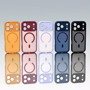 Mag Matt Suojakuori iPhone 16 Pro Max 6,9" tummansininen kameransuoja