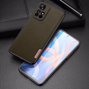 Dux Ducis Fino case cover covered with nylon material Poco M4 Pro 5G green