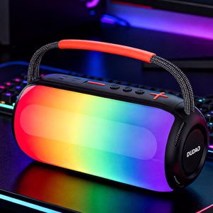 Dudao Y21 langaton kaiutin RGB-taustavalolla Bluetooth 5.3 - musta