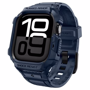 Spigen Rugged Armor Pro V2 Apple Watch 10 / 11 (42 mm) Laivastonsininen