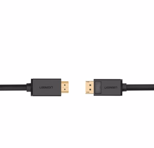 Ugreen yksisuuntainen DisplayPort - HDMI -kaapeli 4K 30Hz 32 AWG 1,5m musta (DP101 10239)