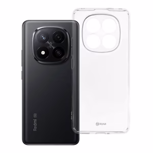 ROAR JELLY suojakuori Xiaomi Redmi Note 14 Pro+ 5G - läpinäkyvä