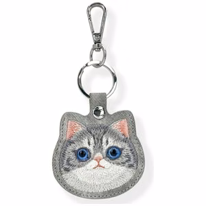 Nimmy Big Eyed Pet 2.0 Cat Tracker/Avaimenperan Suojakuori - harmaa