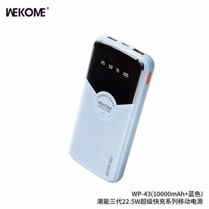 Varavirtalähde WK Design „WP-43“ sininen 20000mAh (22.5W)